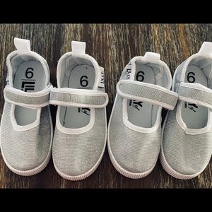 Silver Mary Jane Sneaker